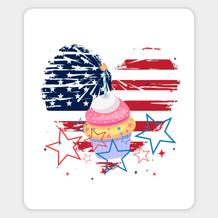 Funny 4th Of July 2021 Fourth Of July For Men's And Women's For 4th Of July Celebration Birthday Gift for birthday Sticker